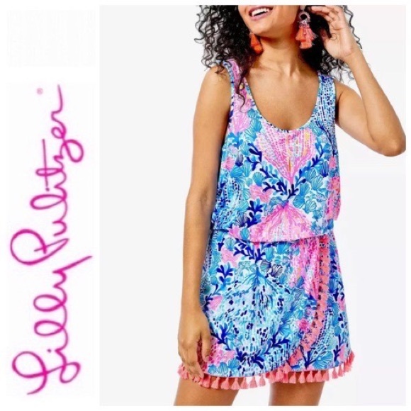 Lilly Pulitzer Pants - 🆕💕🌴LILLY PULITZER🌴JARRETT ROMPER RESORT WHITE SWAY WITH ME